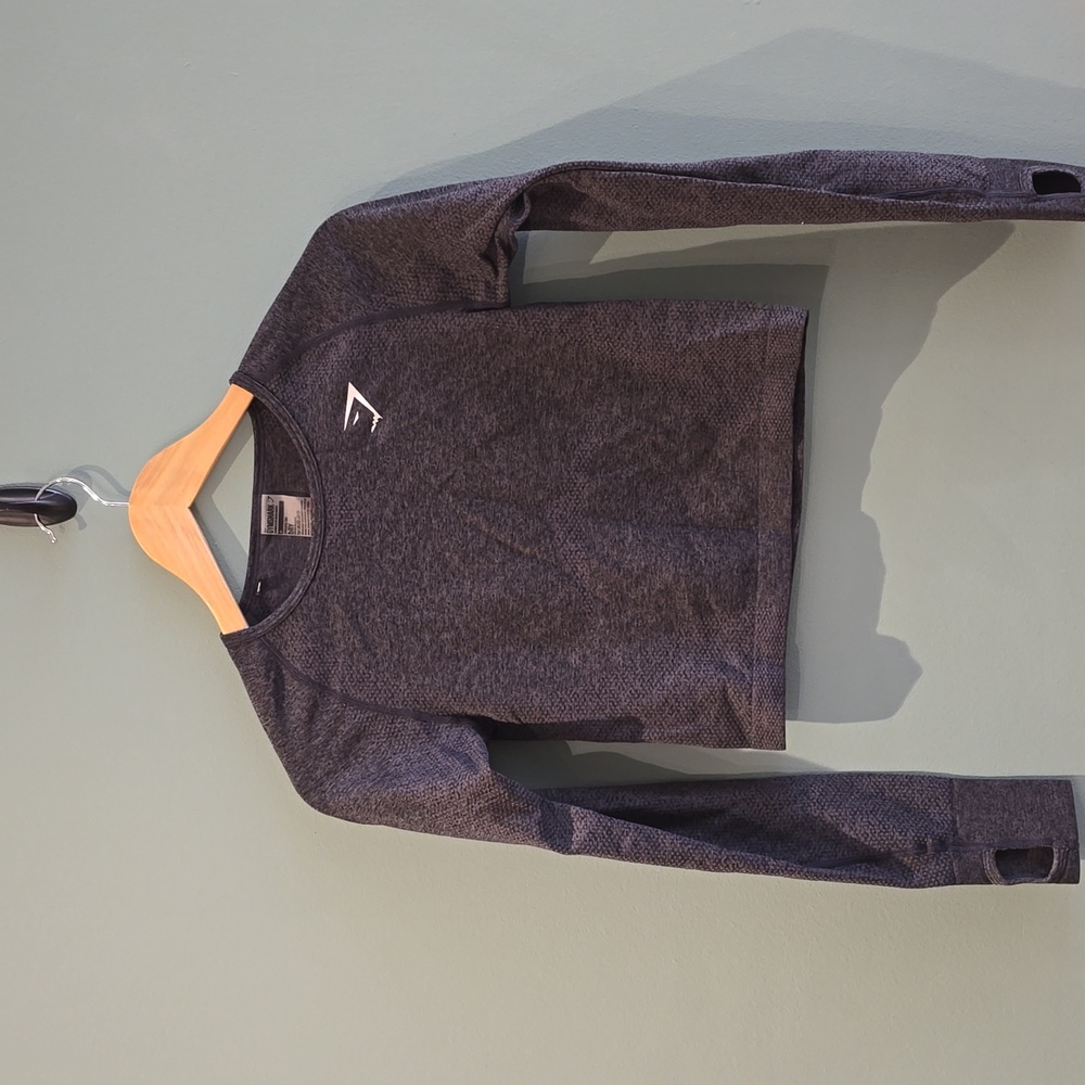 Gymshark Vital Seamless Longsleeve Crop Sz. M